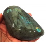 Part Polished Labradorite Gemstone 01